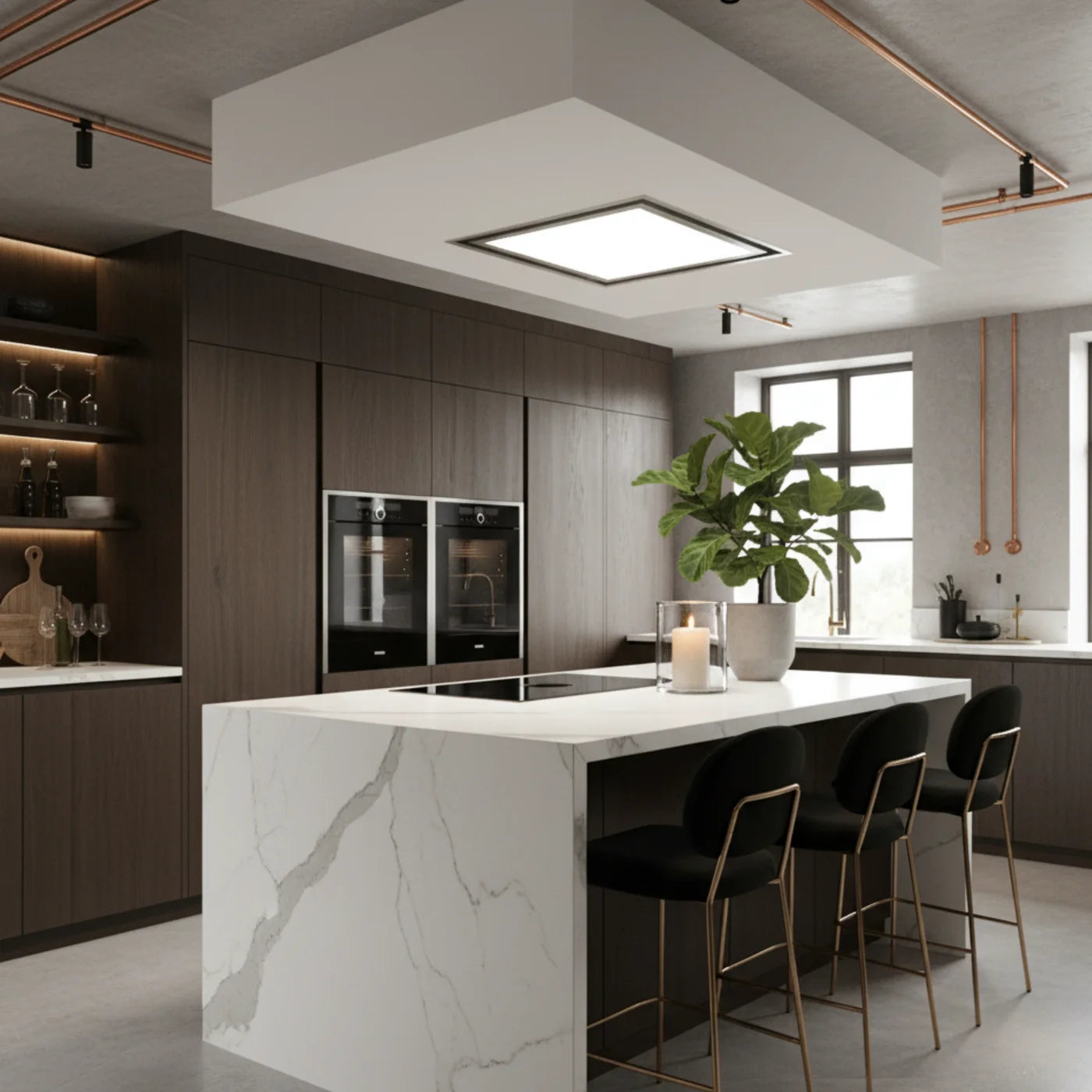 Tolvi 60cm x 60cm full led door stainless steel surround frame 