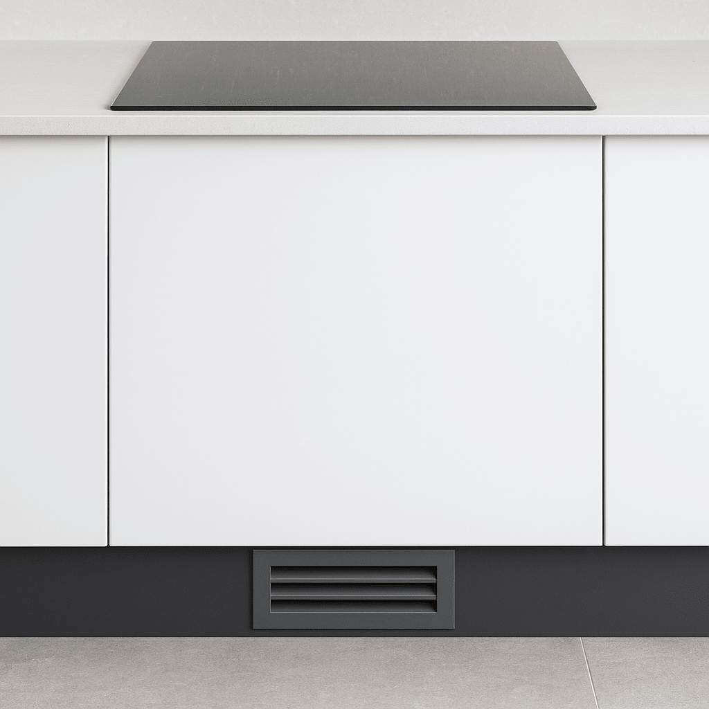 Rectangular Steel Plinth Or Wall Vent - Luxair Cooker Hoods Limited