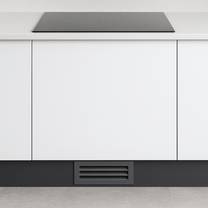 Rectangular Steel Plinth Or Wall Vent - Luxair Cooker Hoods Limited