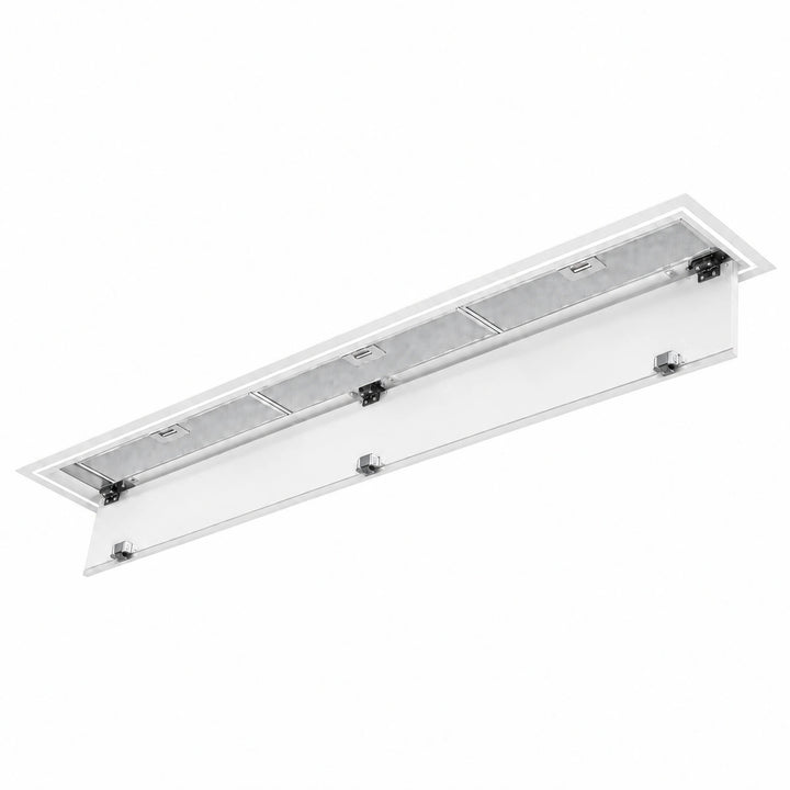 ceiling cooker hoods white 180cm x 30cm 