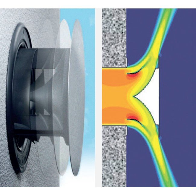 Automatic Airtight Wall Vent - Luxair Cooker Hoods Limited