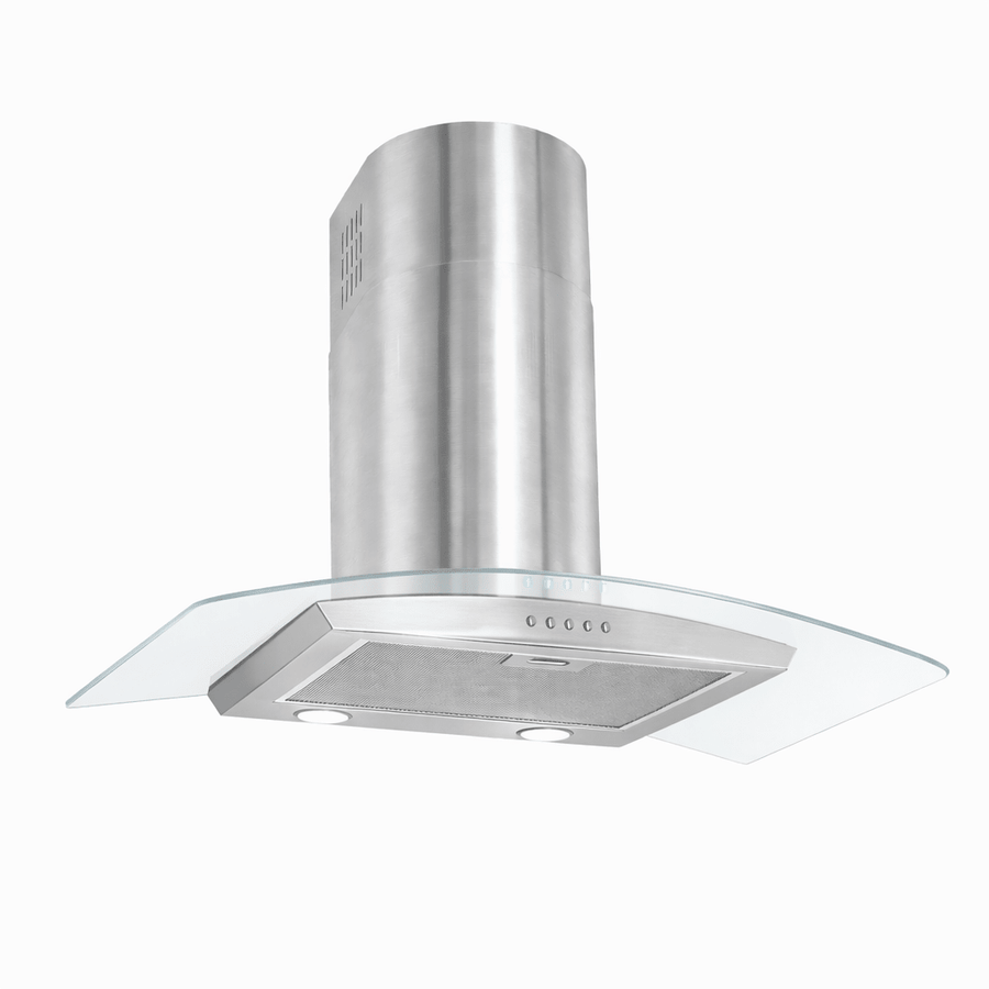 Curved Glass - Wall Hood - Luxair Cooker Hoods Limited