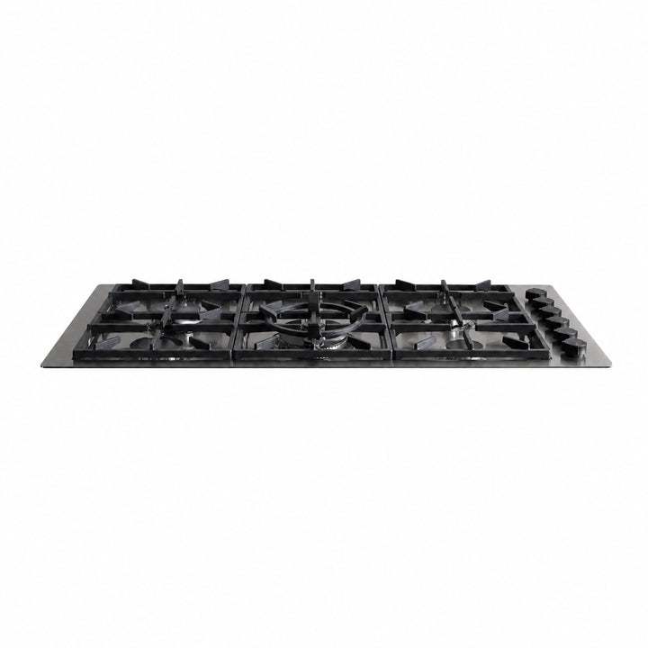 Milano Lusso 115cm 6 Burner Gas Hob - Stainless Steel, Gold, Copper or Gun Metal