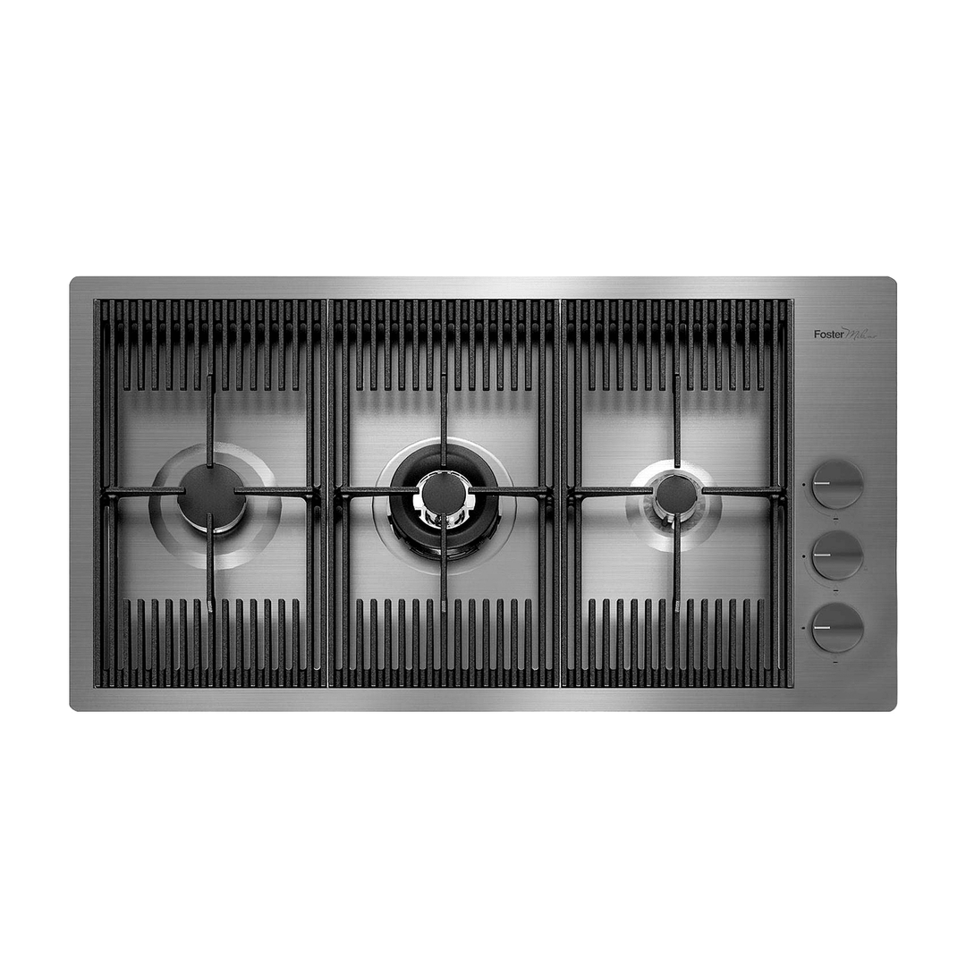 Milanello - Gas Hob - Size & Burner Options - Luxair Cooker Hoods Limited