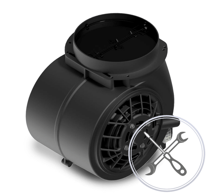 Canopy - Integrated - Telescopic - Replacement Motors - Luxair Cooker Hoods Limited