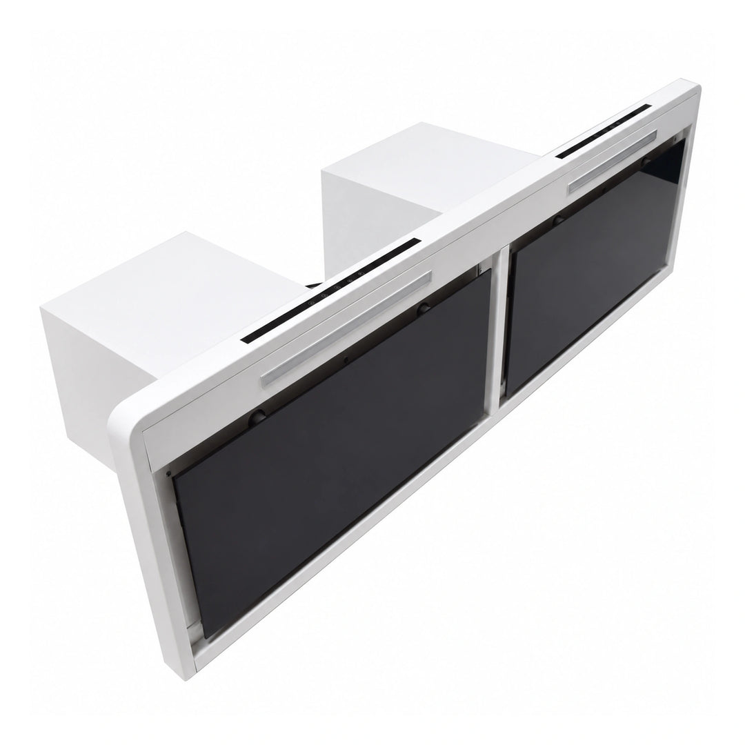 Linea - 150cm Wall Hood Double Twin Motor Free Induction Hob Offer - Luxair Cooker Hoods Limited