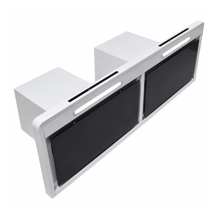 Linea - 150cm Wall Hood Double Twin Motor Free Induction Hob Offer - Luxair Cooker Hoods Limited