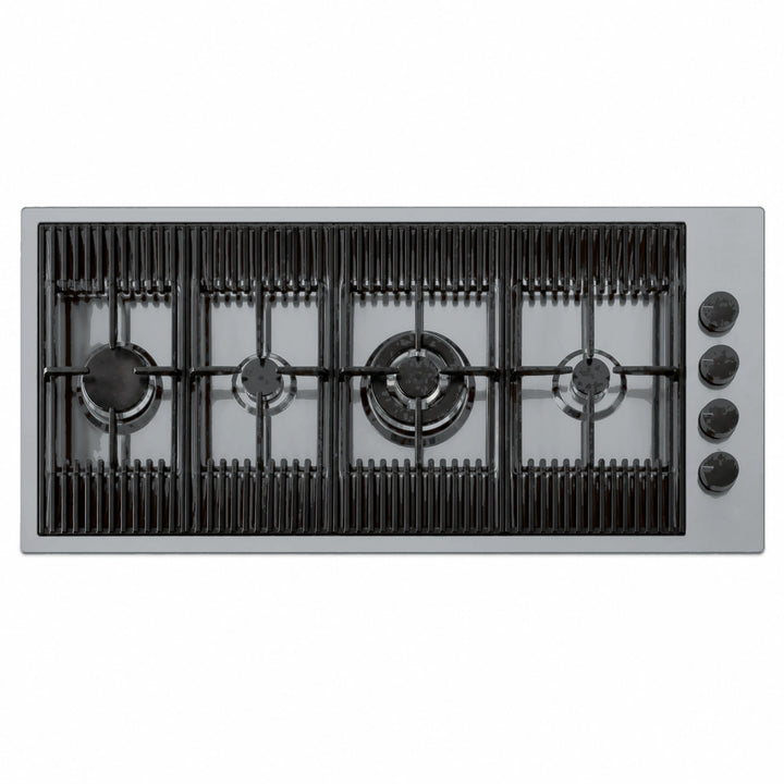 115cm - Milano Lusso 4-Burner Gas Hobs Gold - Copper - Gun Metal - Stainless Steel