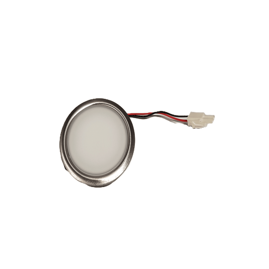 LED Light Fitting 1.3W 4000K - Brushed Steel - Luxair Cooker Hoods Limited