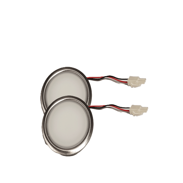 LED Light Fitting 1.3W 4000K - Brushed Steel - Luxair Cooker Hoods Limited
