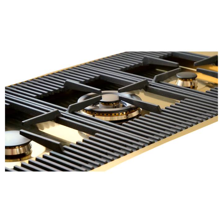 87cm - Milano Lusso 3 -Burner Gas Hobs Gold - Copper - Gun Metal - Stainless
