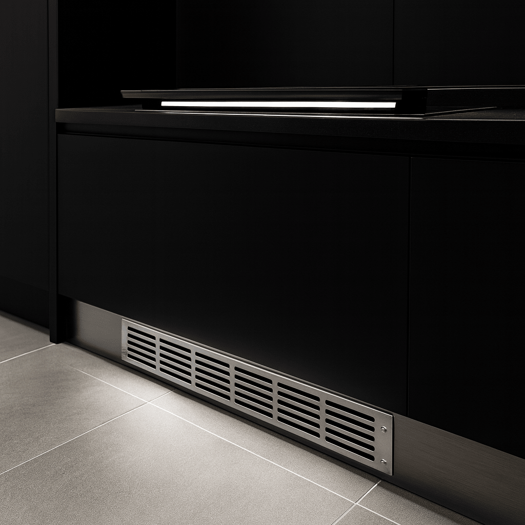 Downdraft & Extractor Hob Recirculating Ceramic Plinth Kit - Luxair Cooker Hoods Limited