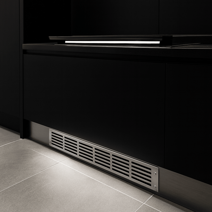 Downdraft & Extractor Hob Recirculating Ceramic Plinth Kit - Luxair Cooker Hoods Limited