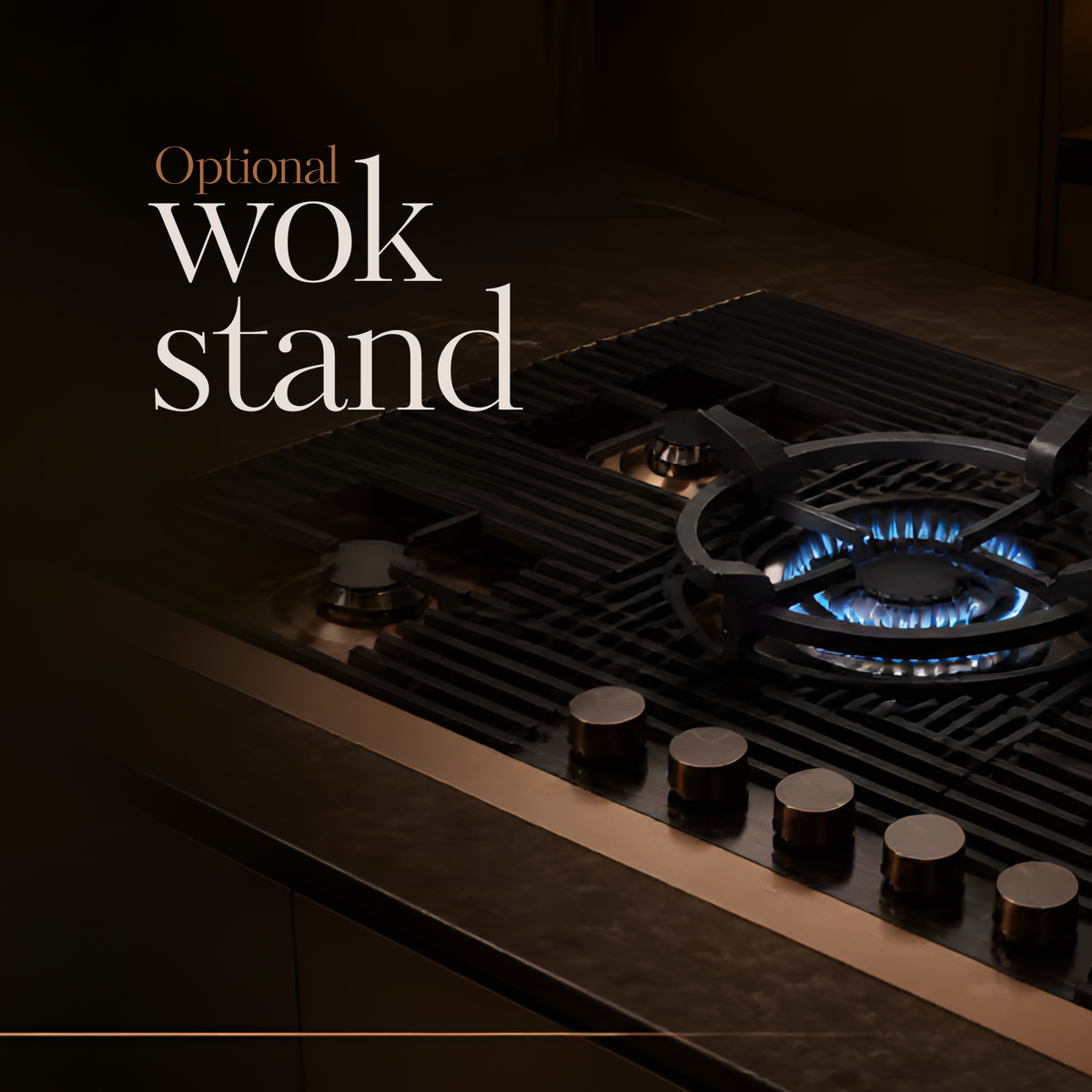 Optional Cast Iron WOK Stand 