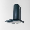 60cm Curved Glass Cooker Hood - Anthracite Grey