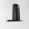 60cm Curved Glass Cooker Hood - Anthracite Grey