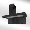Arezzo - 110cm Wall Mounted Cooker Hood - Black - Left Hand Chimney