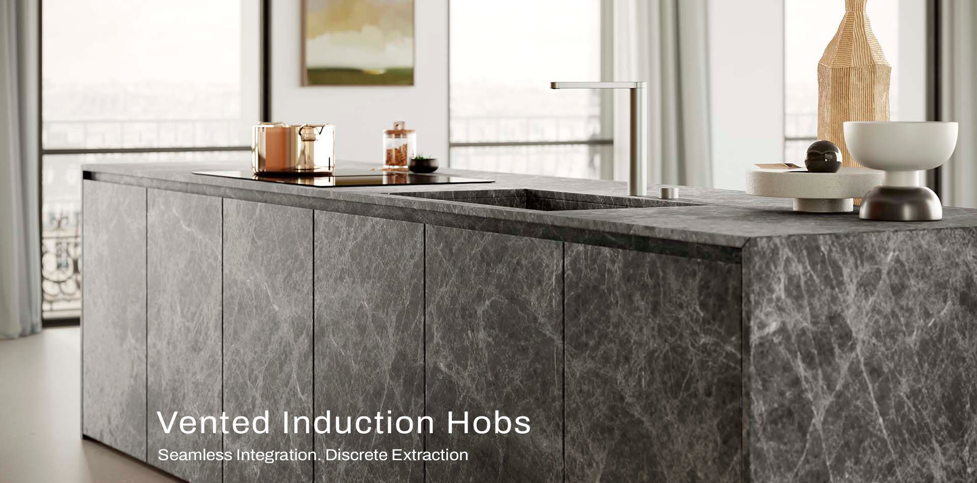 Energy Efficient Vented Induction Hob Extractors