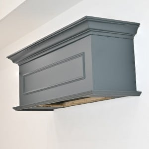 Cooker Hood Canopy Anthracite Shaker Style