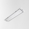 Ceiling cooker hood Anzi with stainless steel finish & small Led lights