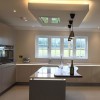 Kitchen ceiling cooker hood extractor white 90cm