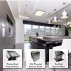 90cm x 50cm Ceiling Cooker Hood Stainless Steel Frame LED lighting Panel With External Motor Options
