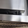 Graded Celux - 90cm x 60cm Brushless Motor Ceiling Hood - Stainless Steel