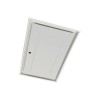 Graded - Celux 90cm Ceiling Cooker Hood - White with White Glass