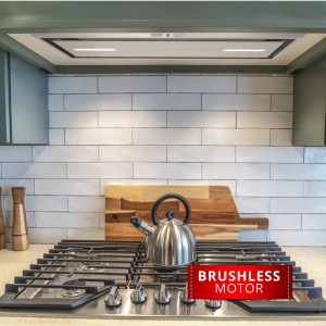 86cm Canopy Cooker Hood Stainless Steel with Brushless Motor