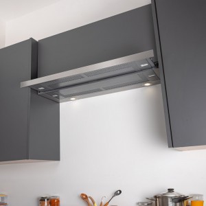 90cm Telescopic cooker hood Stainless Steel