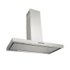 120cm Designer Island Cooker Hood Stainless Steel