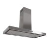 120cm Designer Island Cooker Hood Stainless Steel