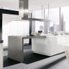 Beautiful kitchen island extractor 120cm stainless steel finish 