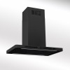 Replacement Chimney Section for Linea Island Cooker Hoods in Black