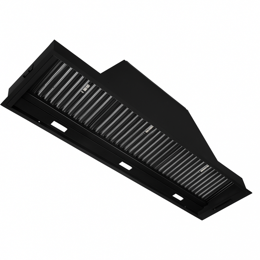 120cm Professional Canopy Cooker Hood - Black