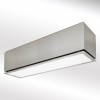 120cm Luxury designer ceiling hood with readymade stainless steel box - white luminous door panel 