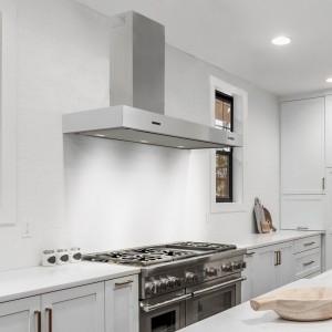 100cm Wall mounted cooker hood - stainless steel
