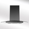 80cm Budget Curved Glass Cooker Hood