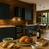 Curved Glass Cooker Hood  Anthracite Grey