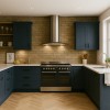 Curved Glass Stainless Steel Kitchen Extractor