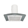 70cm Curved Glass Cooker Hood - White