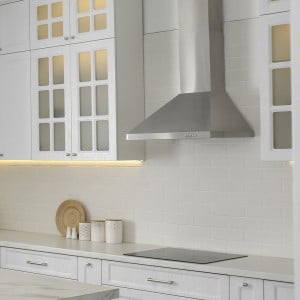 60cm Traditional Cooker Hood - Stainless Steel