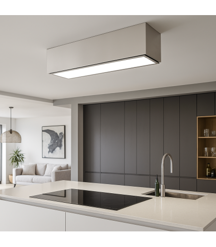 Tolvi - Ceiling Hood With Stainless Steel Box