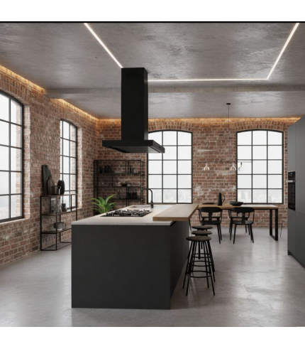 Caporra - Designer Island Cooker Hood - Options