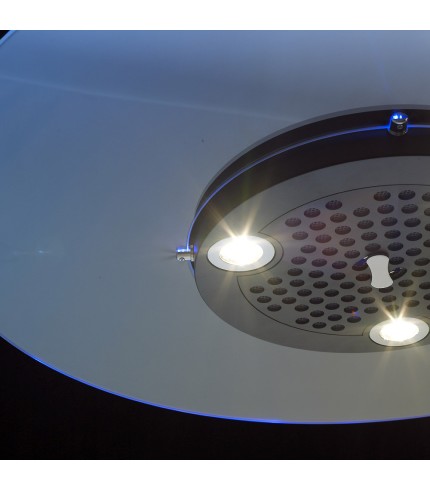 Round Glass - Island Cooker Hood - Options