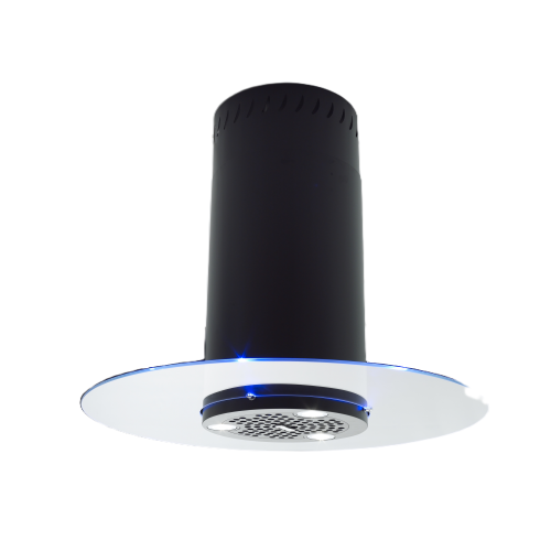 Round Glass - Island Cooker Hood - Options