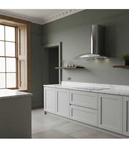 Curved Glass Wall Hood - Options