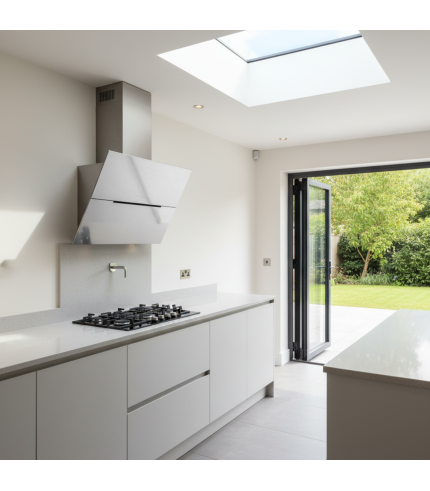 Ascenti - Premium St/Steel Angled Wall Hood - Options