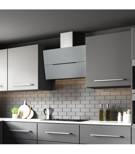 Ascenti - Premium St/Steel Angled Wall Hood - Options