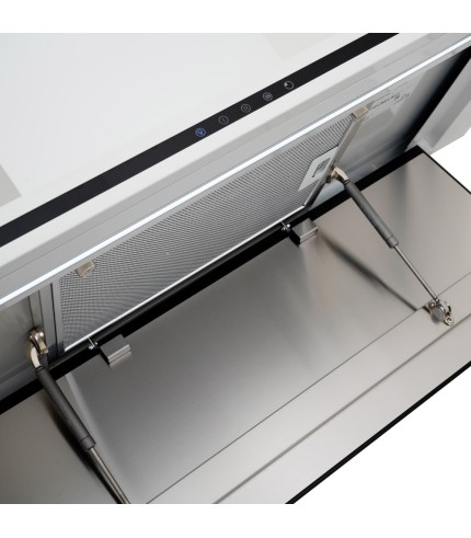 Linea - 150mm Wall Mounted Cooker Hood - White - End Of Line Linea - 150mm Wall Mounted Cooker Hood - White - End Of Line